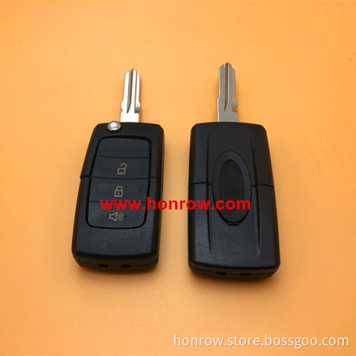 New arrival Ford 3 button flip key shell case be used for keyless remote car key